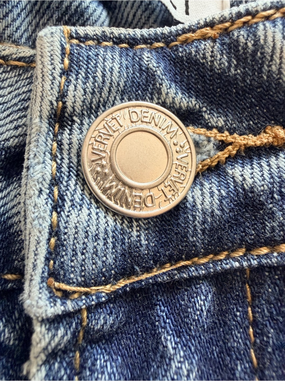 Vervet Distressed Mom Rigid High Rise Jeans - Picture 12 of 15